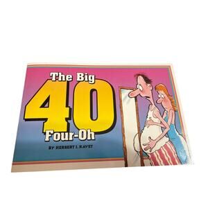 VTG Birthday 40th-"The Big 40 Four-Oh" Birthday Celebration Book